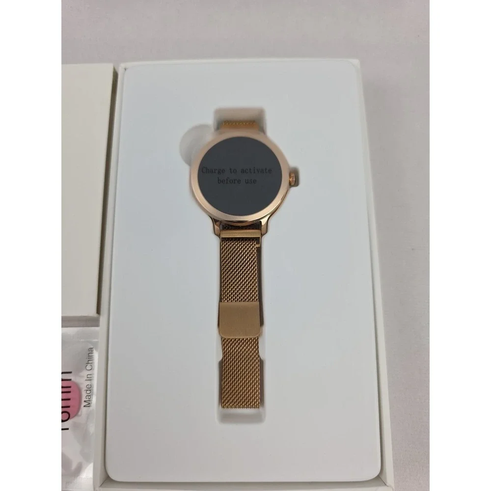 AMOLED Smart Watch Women for Android & iPhone, Fitness Watch with Bluetooth Call